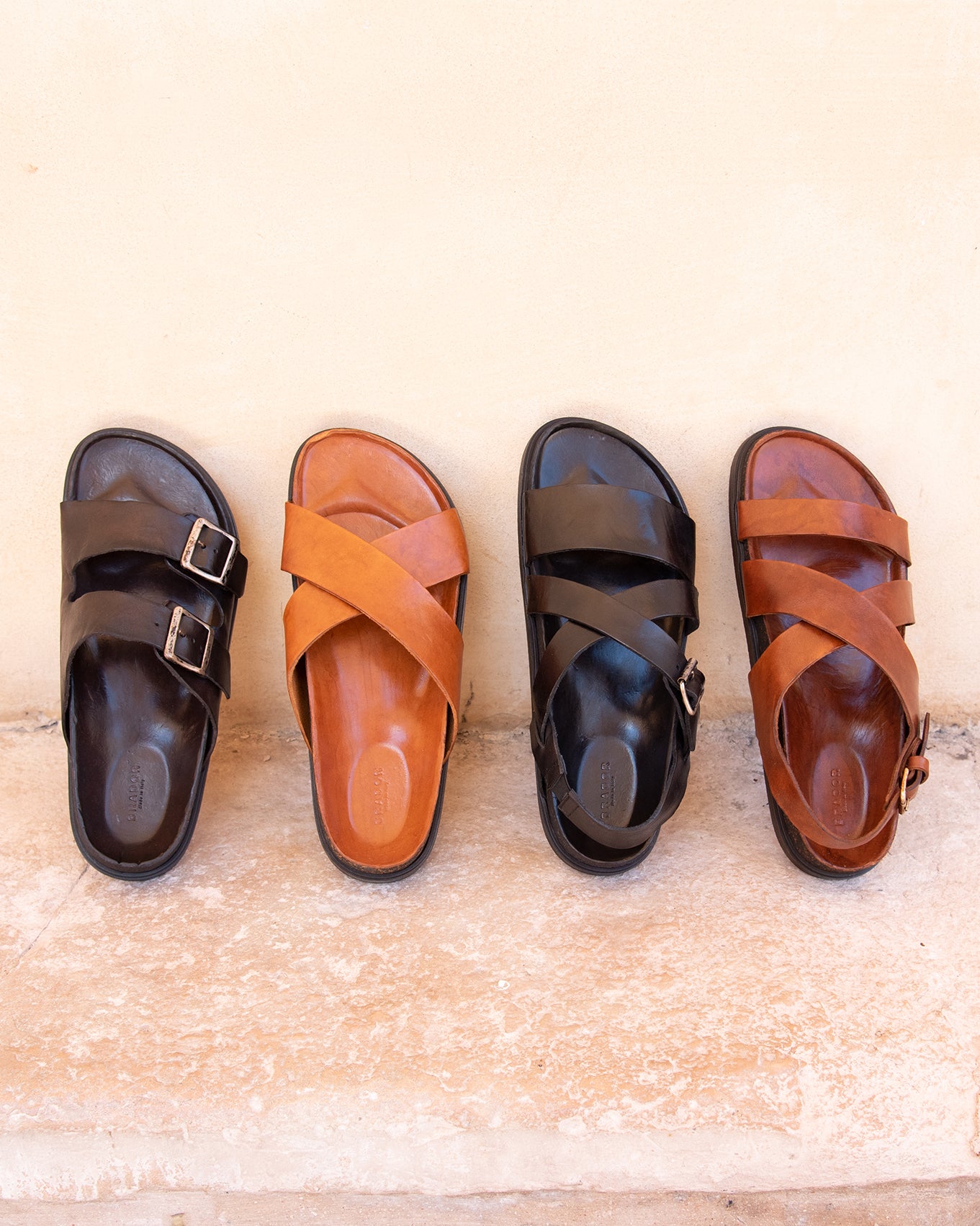 MEN'S LEATHER Sandals