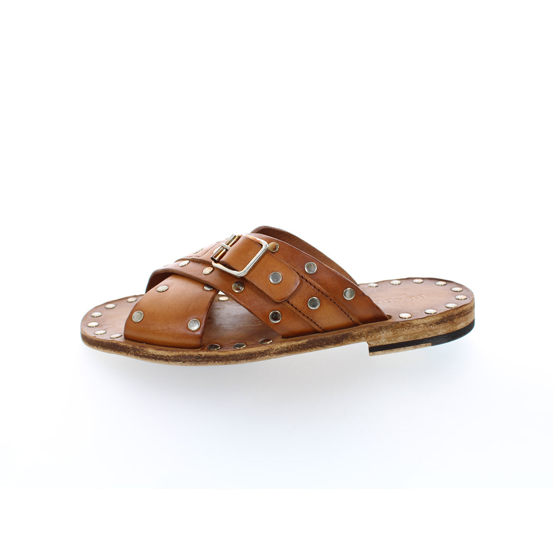 靴 BRADOR leather sandals made in italy 40 Brador Ladies Braided Heel Strap Leather Sandals - DeeCee style
