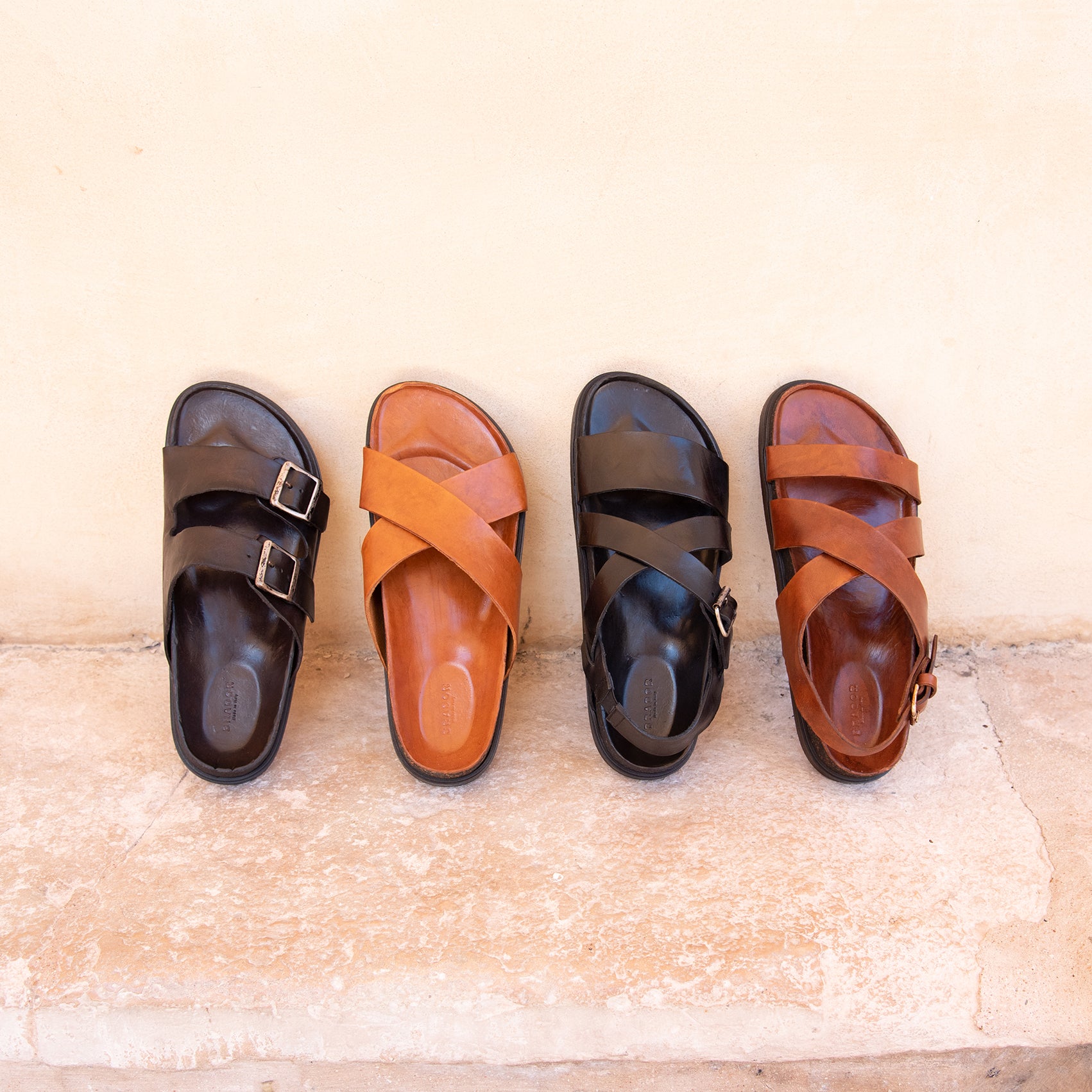 MEN'S LEATHER Sandals